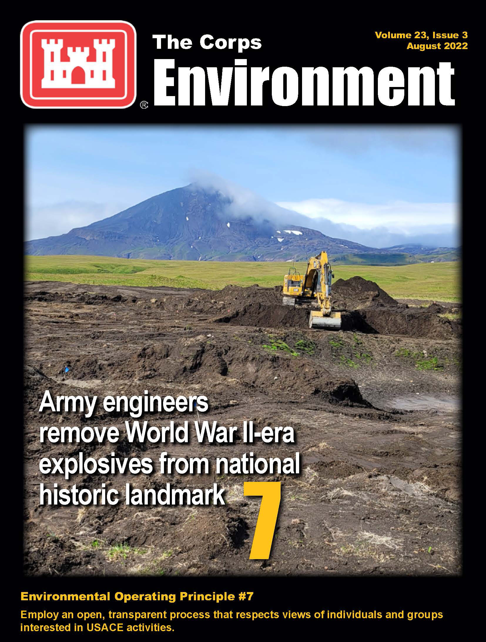 The Corps Environment Newsletter, Aug. 2022